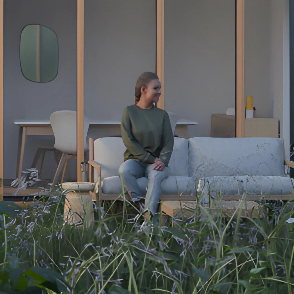 forest villa 3d person