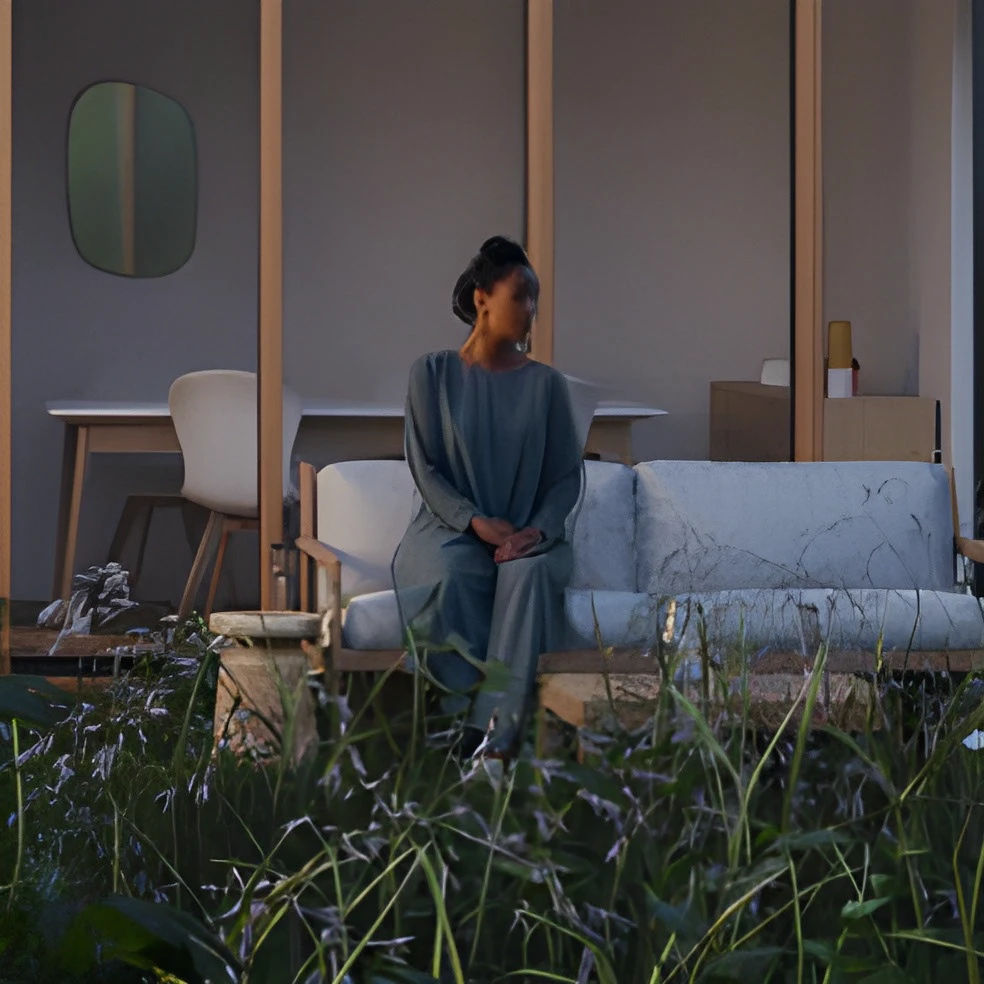 forest villa ai person